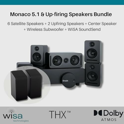 Platin Monaco 5.1 Wireless Home Theater